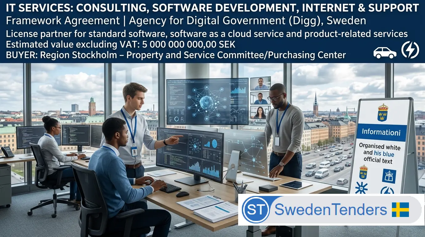 Sweden Awards SEK 650 Million Framework for Digital Government Consulting...