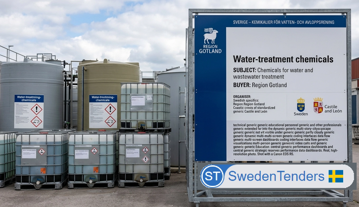 Gotland Secures Water Treatment Chemicals From Six Suppliers, But a Third of...