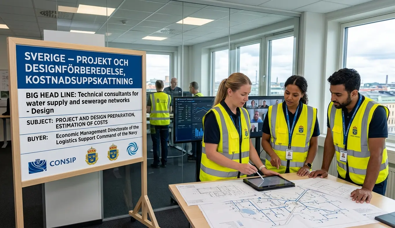 Five Skåne Buyers Jointly Appoint Five Consulting Firms for Water Pipe Network...