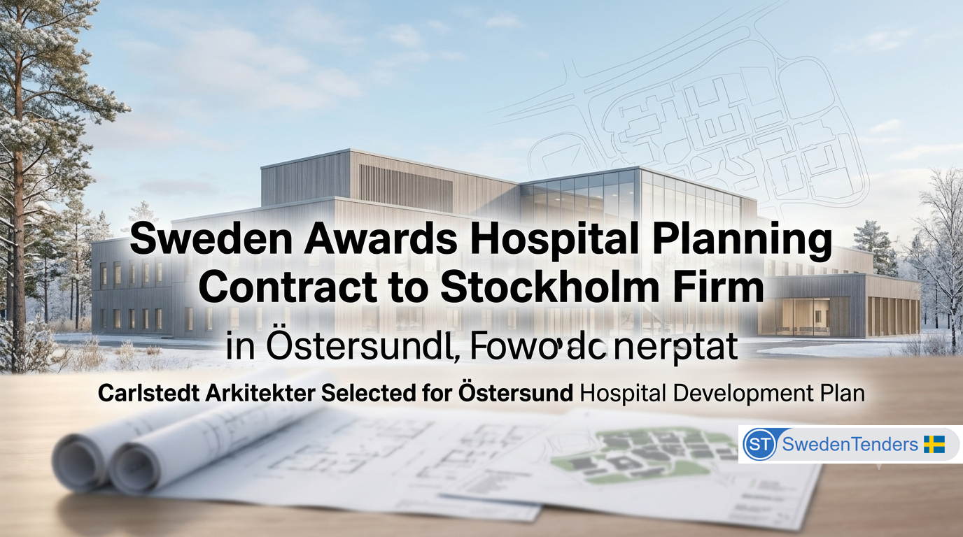 Sweden's Östersund Hospital Is Planning Its Next Decade And a Stockholm Architecture Firm Just Won the Job of Mapping It