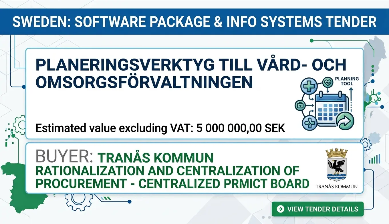 Tranås Picks IntraPhone Solutions for Its Care Planning Tool at 20 Percent Below Estimate