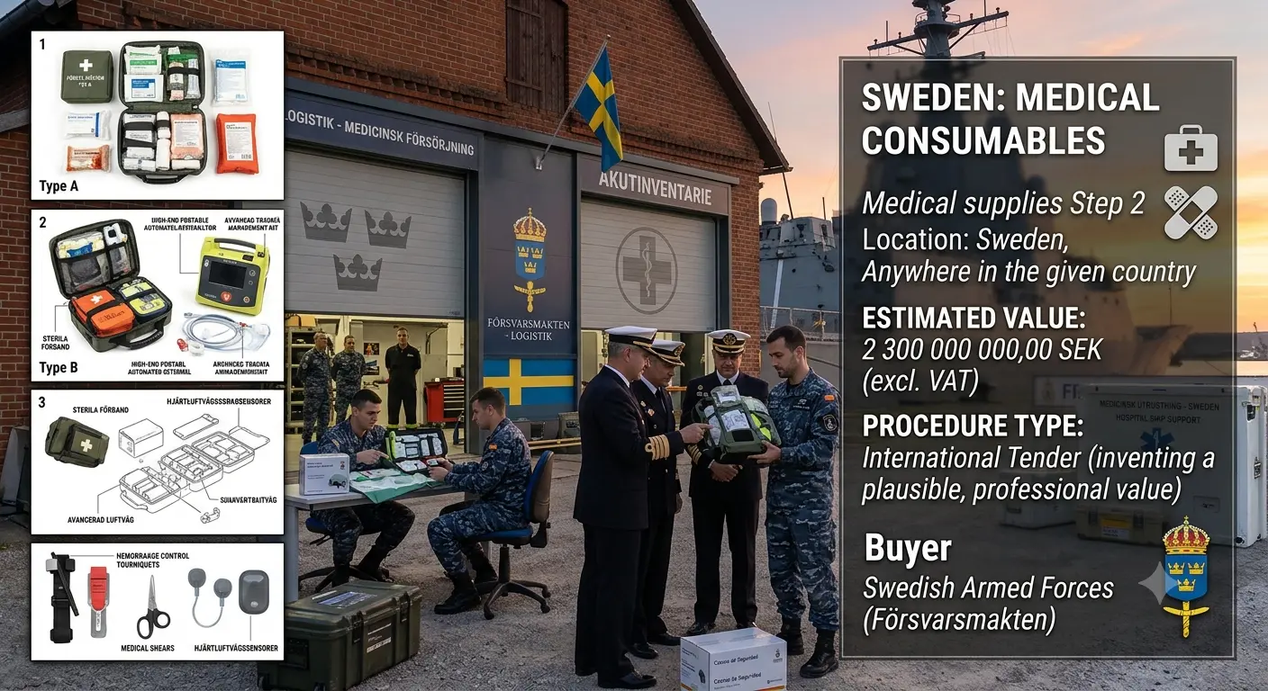 Sweden’s Armed Forces Selects Mediq Sverige AB for Medical Consumables Framework Valued at SEK 2.3 Billion