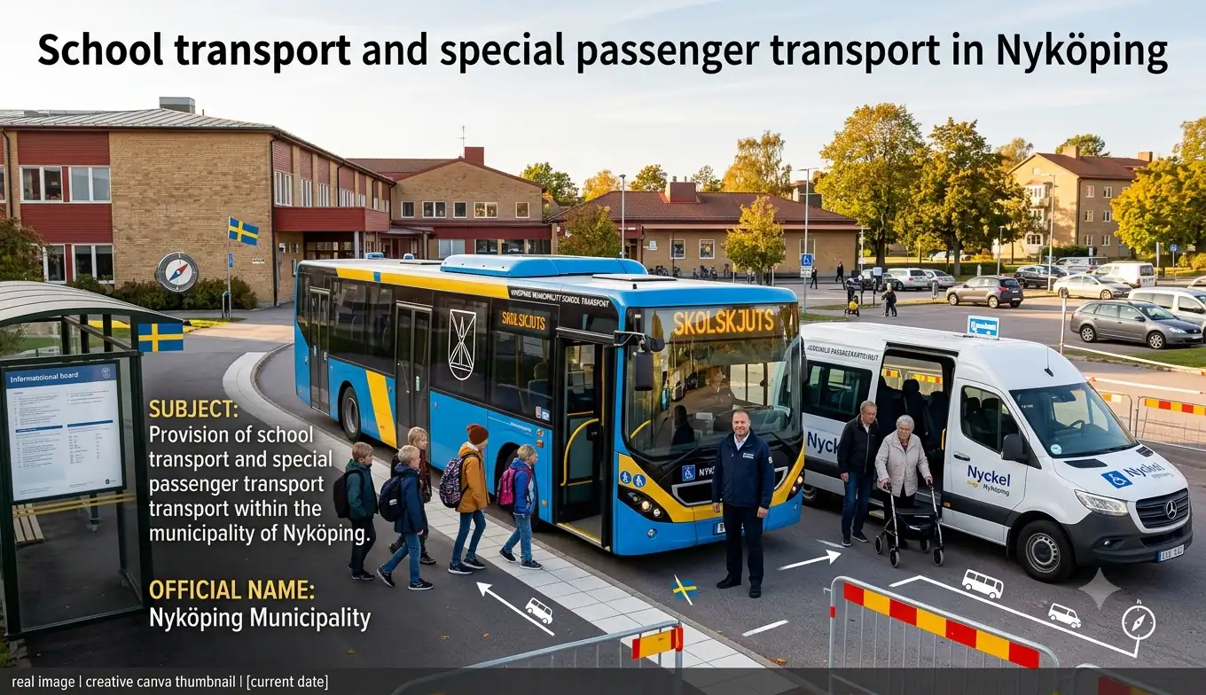 Nyköping Names Local Taxi Firm to Run School and Special Needs Transport