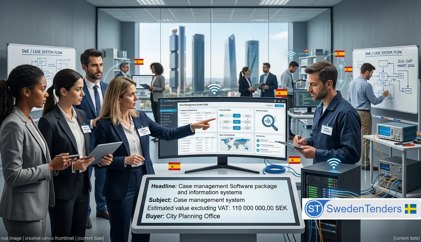 Stockholm's City Planning Office Picks Sokigo for a Decade-Long Case Management System