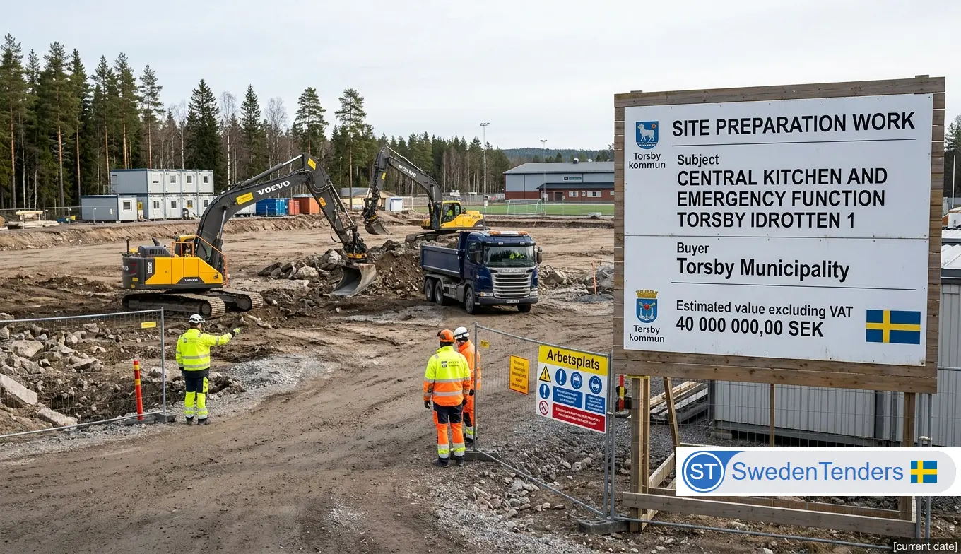 Torsby Builds a Central Kitchen Designed to Double as a Crisis Shelter