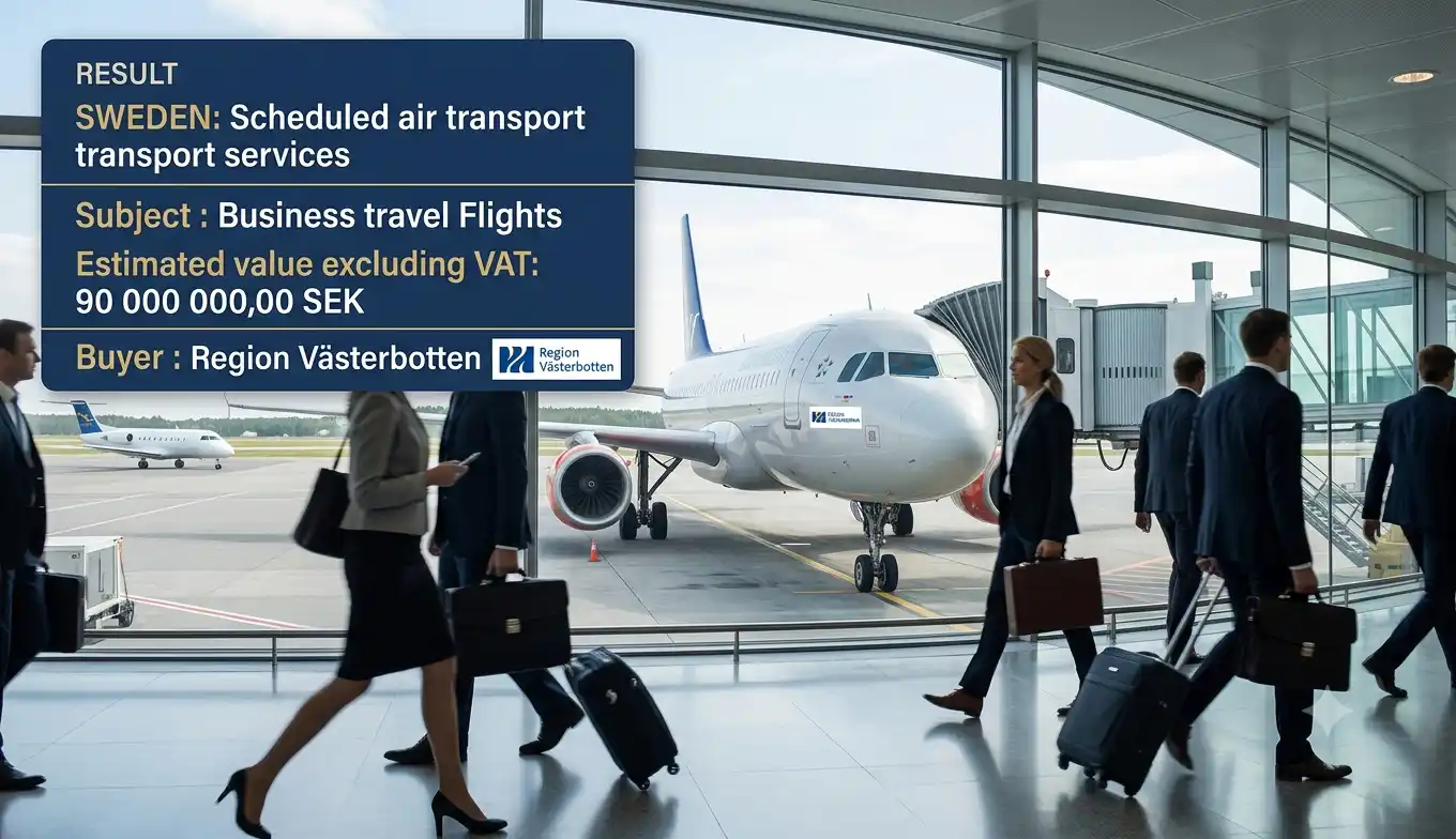 Sweden Awards SEK 110 Million Air Travel Framework to SAS Scandinavian Airlines and Norwegian Air