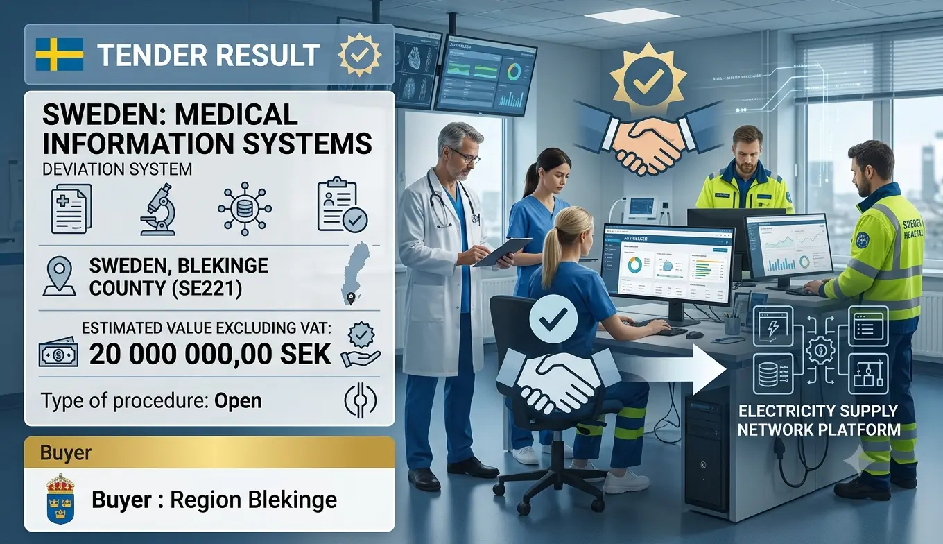 Centuri AB Secures 10.8 Million SEK Deviation System Contract for Region Blekinge in Sweden