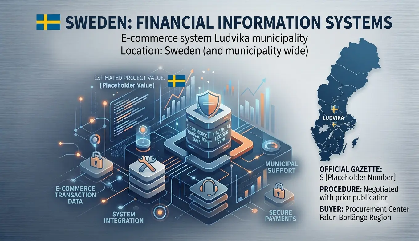 Ludvika Launches a Hunt for a New E-Commerce System to Serve the Municipality and Its 15 Companies