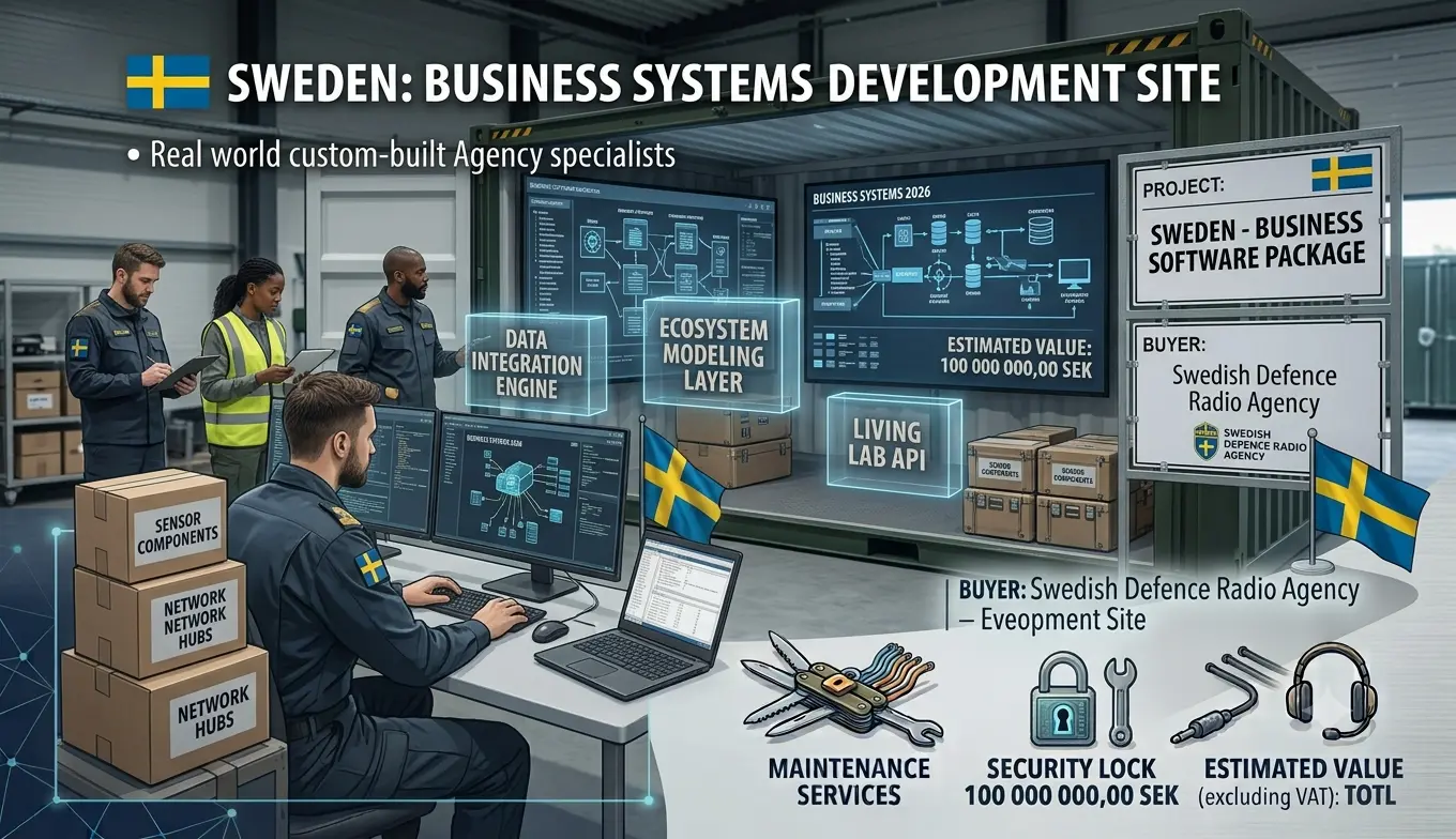 Sweden’s Defence Radio Establishment Closes SEK 100 Million Business System Procurement Without Award
