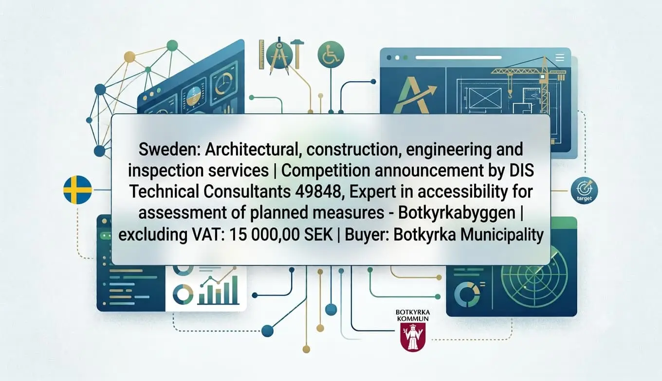 Ekselens AB Wins SEK 15,000 Accessibility Consultancy Contract for Botkyrka Municipality