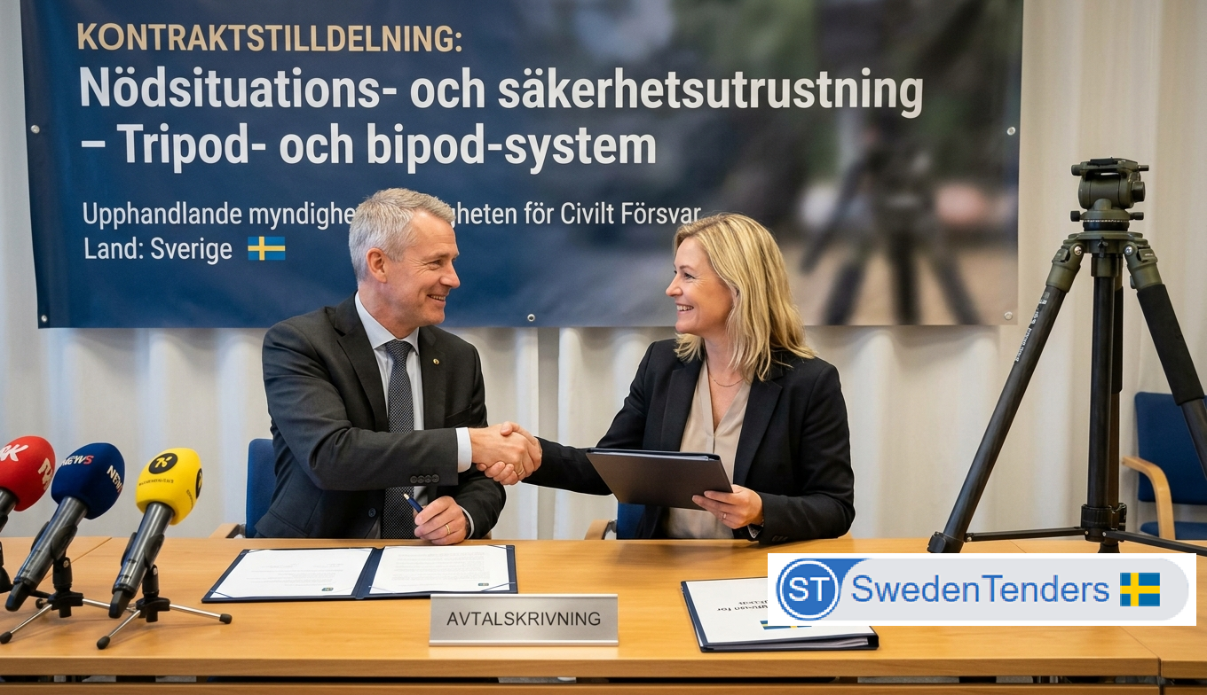 One Bid, One Complaint: How Sweden's New Civil Defence Agency Secured Its Rescue Lifting Equipment