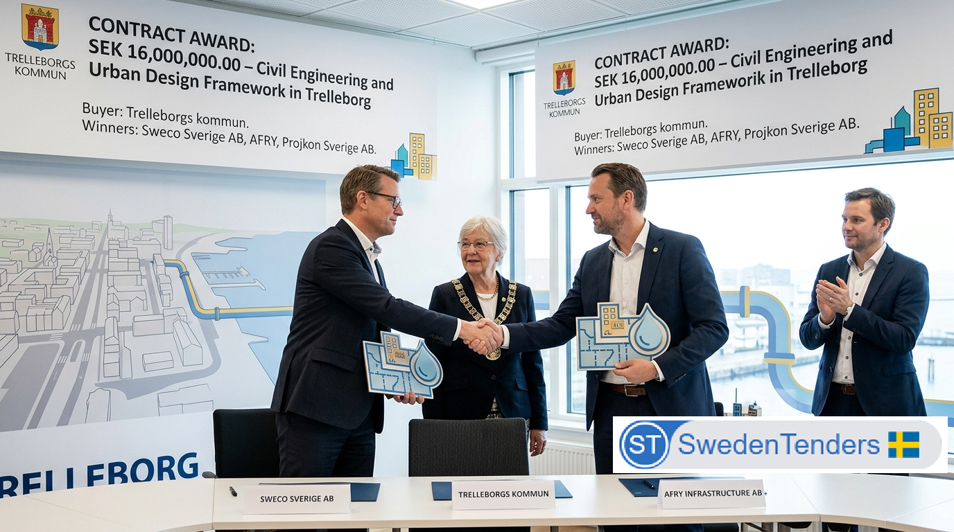 A 2023 Sweden Engineering Framework Resurfaces, With a Quiet Correction and a Striking Field of Twenty Bidders